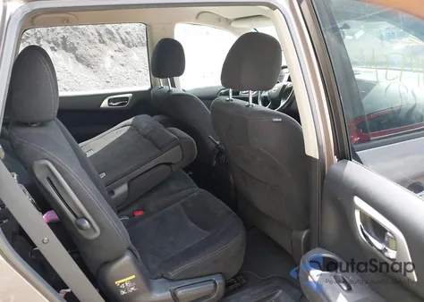 2014 Nissan Pathfinder Sv из США, поврежденный, VIN 5N1AR2MN5EC657311